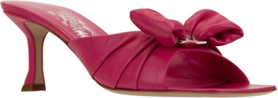 Ferragamo Mules met strikdetail - Foto 5