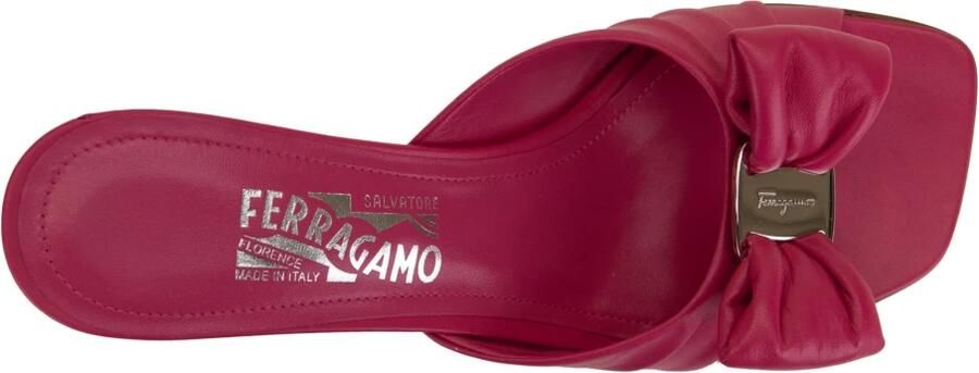 Ferragamo Mules met strikdetail - Foto 4