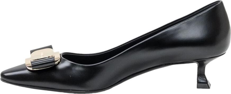 Ferragamo New Vara Plate Pump met Lage Hak - Foto 2