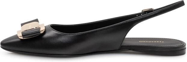 Ferragamo New Vara Plate Slingback Ballerina - Foto 2