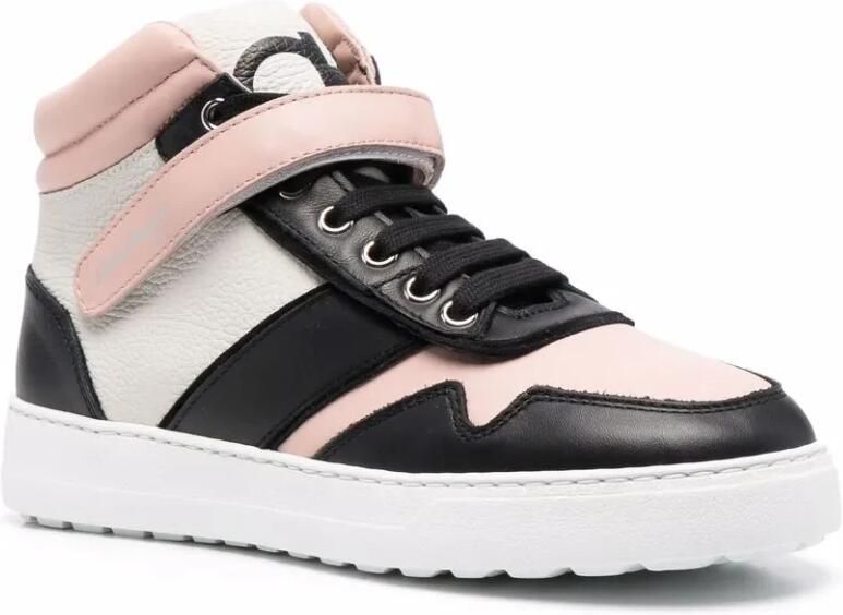 Ferragamo Noe High-Top Sneakers