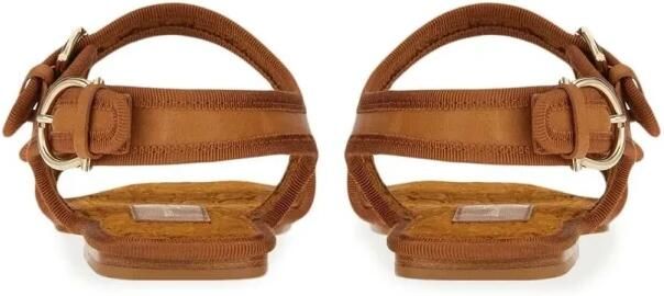 Ferragamo Nomadic Stories Leren Sandalen