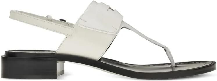 Ferragamo Nya leren sandalen met enkelbandje