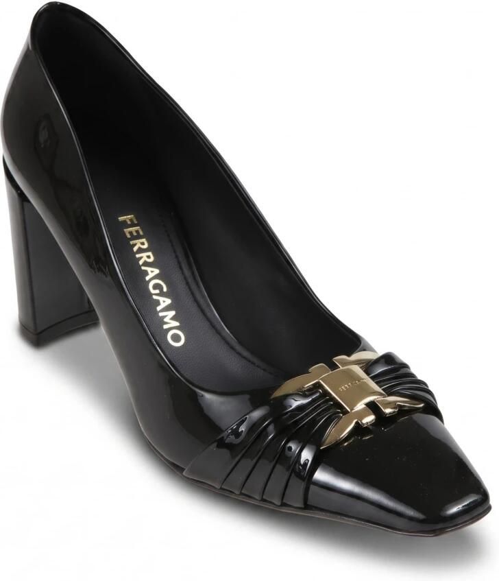 Ferragamo Ornamento Gancini Pump - Foto 2