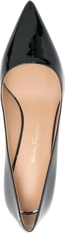 Ferragamo P pumps met spitse neus en 85 mm hak - Foto 2