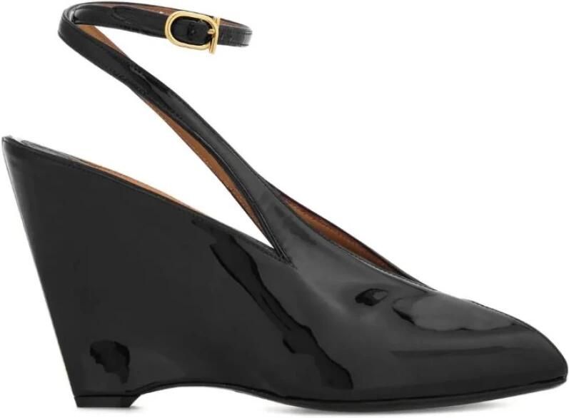 Ferragamo Peep Toe Wedge Sandal