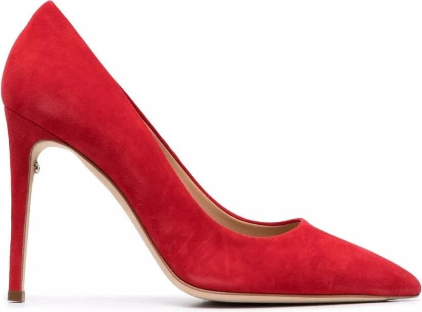 Ferragamo Pointed 110mm Suede Pumps