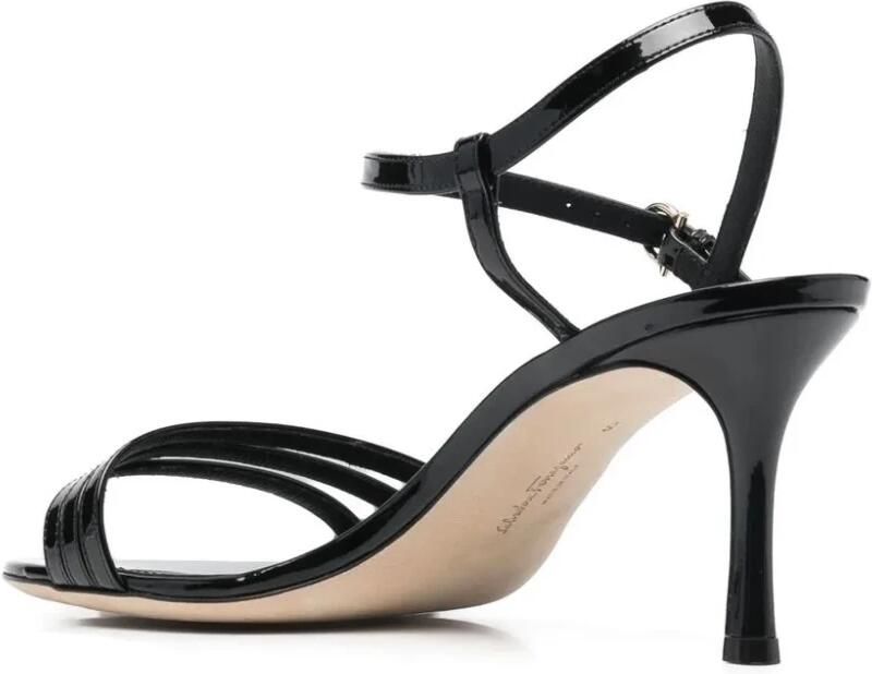Ferragamo Pumps met gespsluiting en 75mm hak - Foto 2