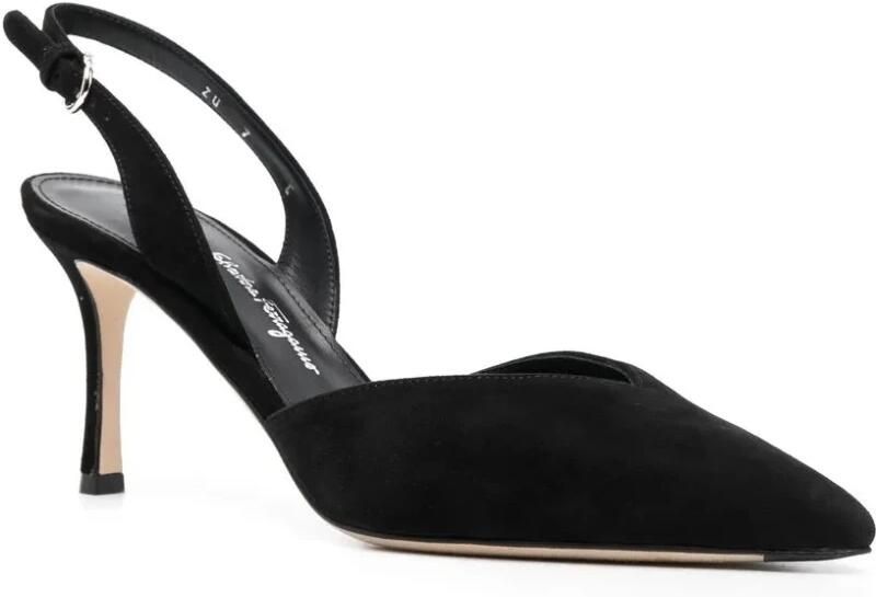 Ferragamo Pumps met gespsluiting en 80 mm hak - Foto 2