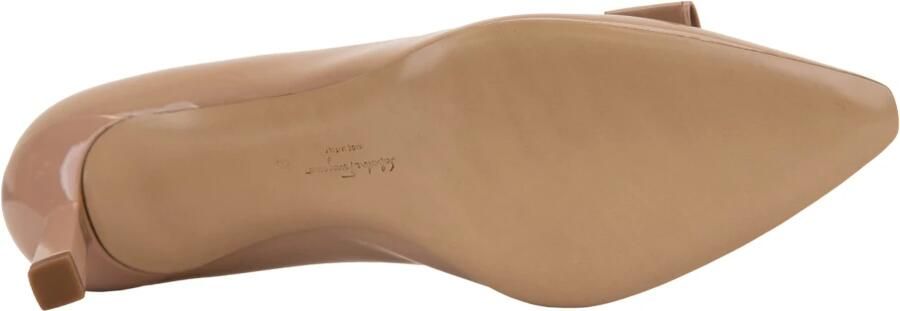 Ferragamo Pumps met puntige neus en strik - Foto 4