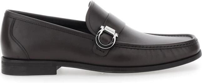 Ferragamo Reversible Gancini Loafers
