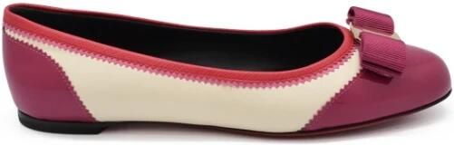 Ferragamo Round Toe Ballerina
