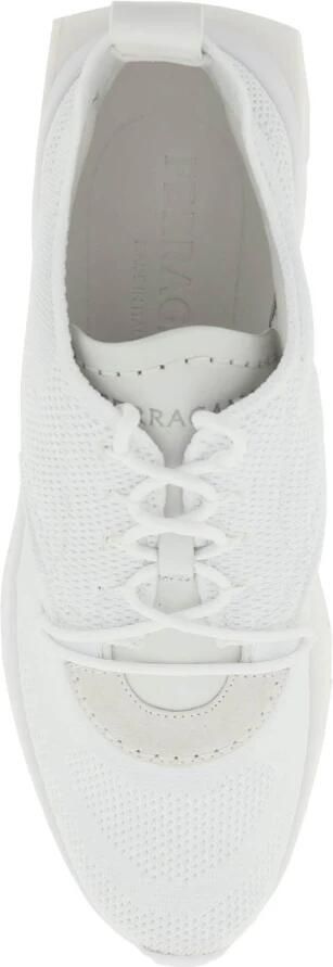 Ferragamo Running Sneakers met Mesh en Leren Inzetstukken - Foto 5