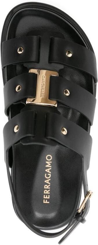 Ferragamo Sandaal met bandjes en gesp - Foto 2