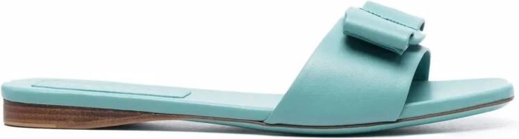 Ferragamo Sandalen met reliëf en strikdetail