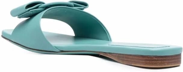 Ferragamo Sandalen met reliëf en strikdetail - Foto 2