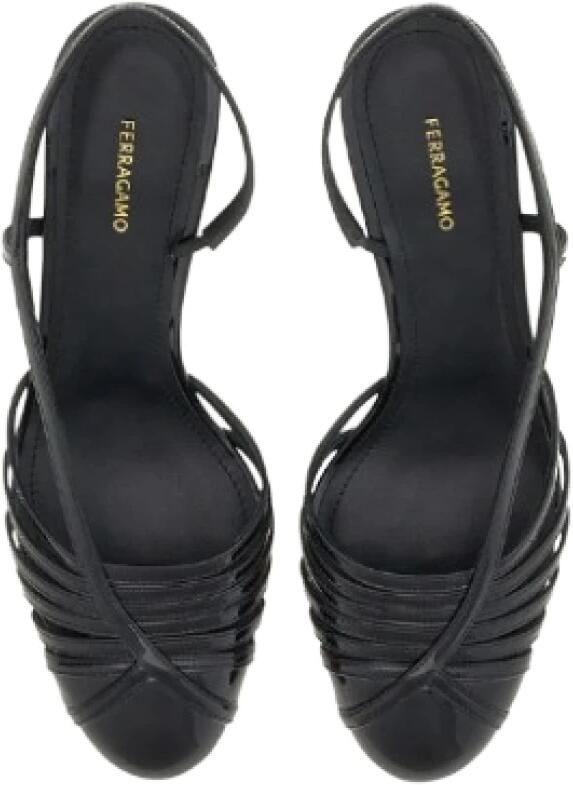 Salvatore Ferragamo Platte schoenen voor vrouwen Black Dames - Foto 2