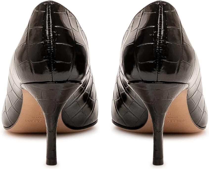 TOD'S Gomma Pesante Leather Loafers in zwart - Foto 3