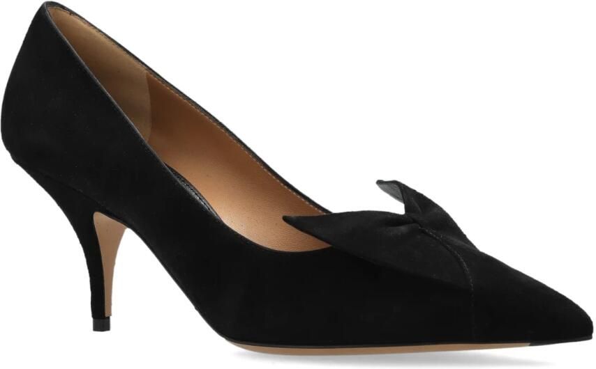 Ferragamo Zwarte Pumps met Leren Strik - Foto 5