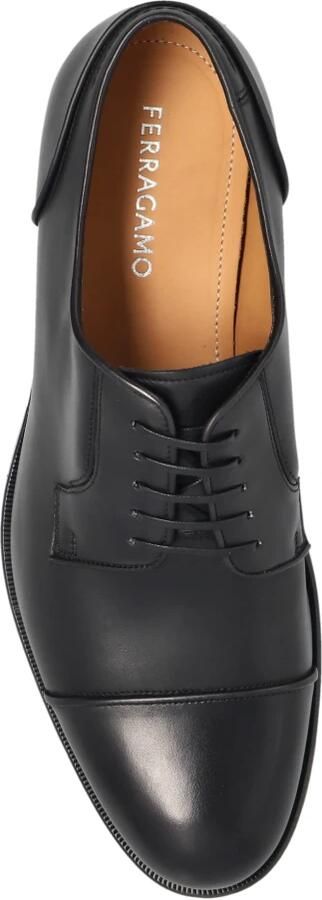 Ferragamo Scott Leren Schoenen - Foto 6