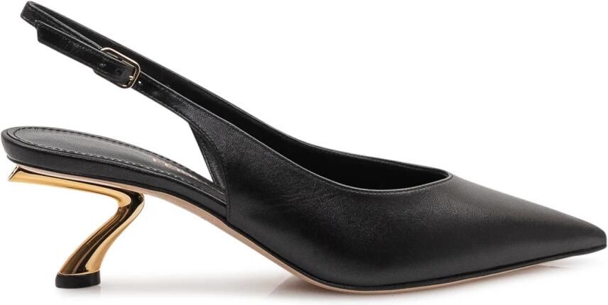 Ferragamo Sculptural Heel Slingback