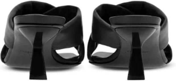 Ferragamo Sculpturale Hakken Crisscross Muilezelsandalen - Foto 4