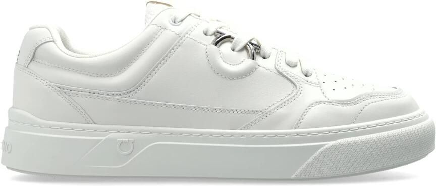 Ferragamo Seth Leren Sneakers