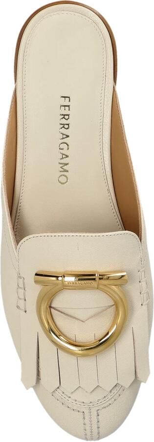 Ferragamo Sibilly leren muiltjes - Foto 2