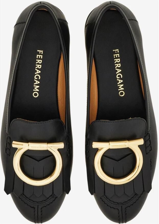Ferragamo Silvy Loafers met leren franje - Foto 2