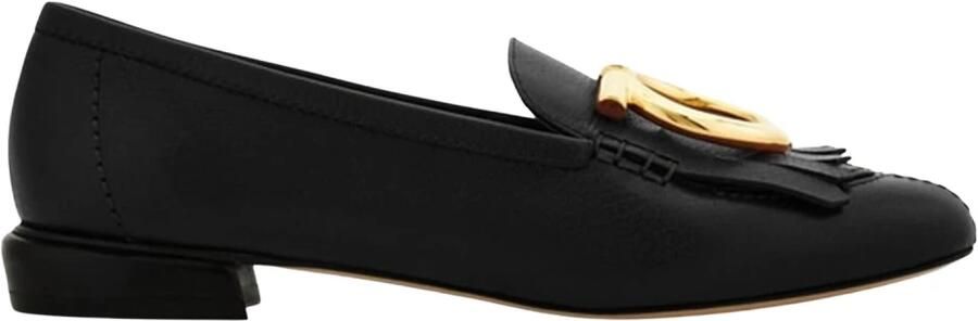 Ferragamo Silvy Loafers met leren franje