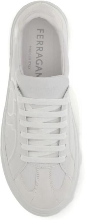 Ferragamo Thor Pelle Sneakers - Foto 9