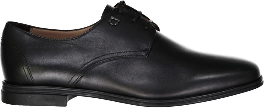 Ferragamo Spencer Leather Derby Shoes
