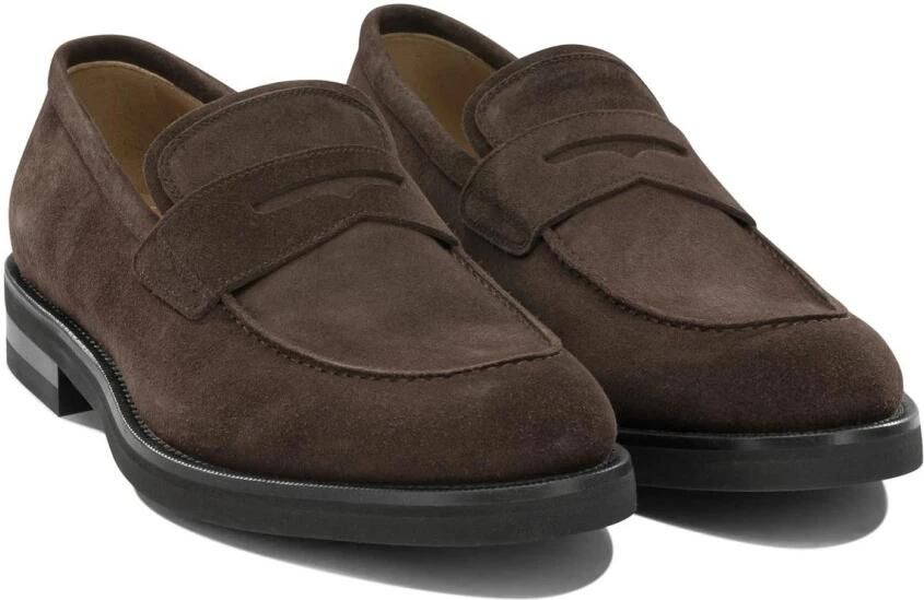 Ferragamo Stefano Suede Penny Loafer - Foto 3