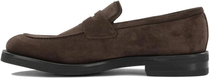 Ferragamo Stefano Suede Penny Loafer - Foto 5