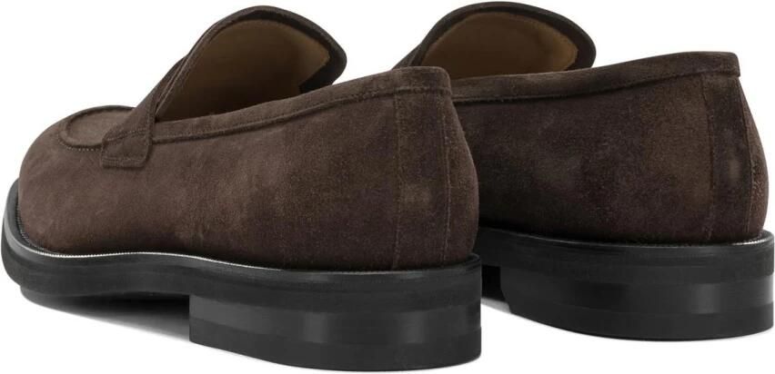 Ferragamo Stefano Suede Penny Loafer - Foto 4