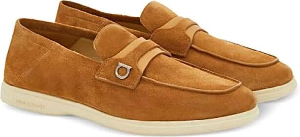 Salvatore Ferragamo Stijlvolle Schoenen voor Mannen en Vrouwen Beige Heren - Foto 3