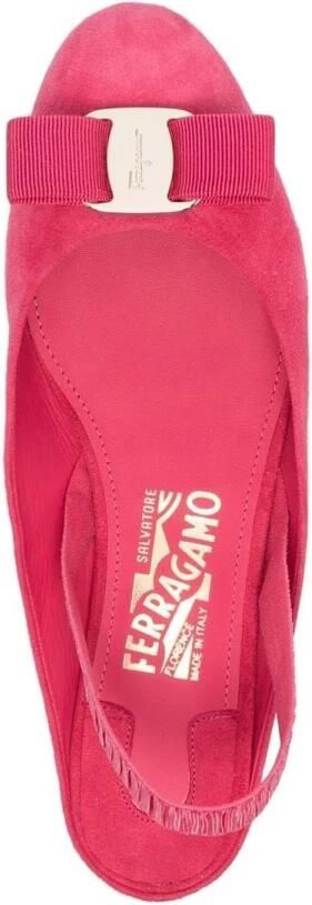 Ferragamo Suede Ballerina - Foto 2