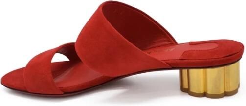 Ferragamo Suède Sandalen - Foto 2