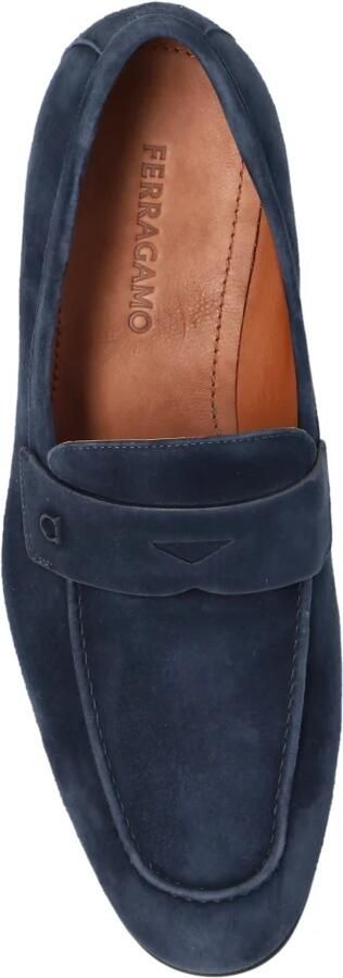 Ferragamo Tiberio Suede Loafers - Foto 2