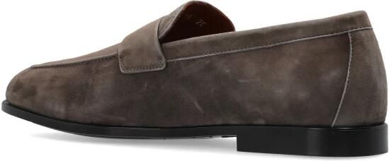 Ferragamo Tiberio Suede Loafers - Foto 9