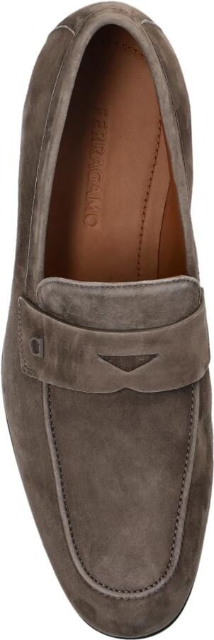 Ferragamo Tiberio Suede Loafers - Foto 7