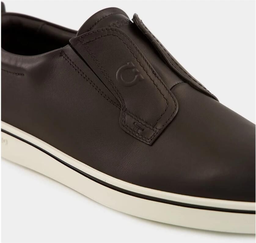 Ferragamo Urban Leather Veterschoenen Derbies - Foto 2