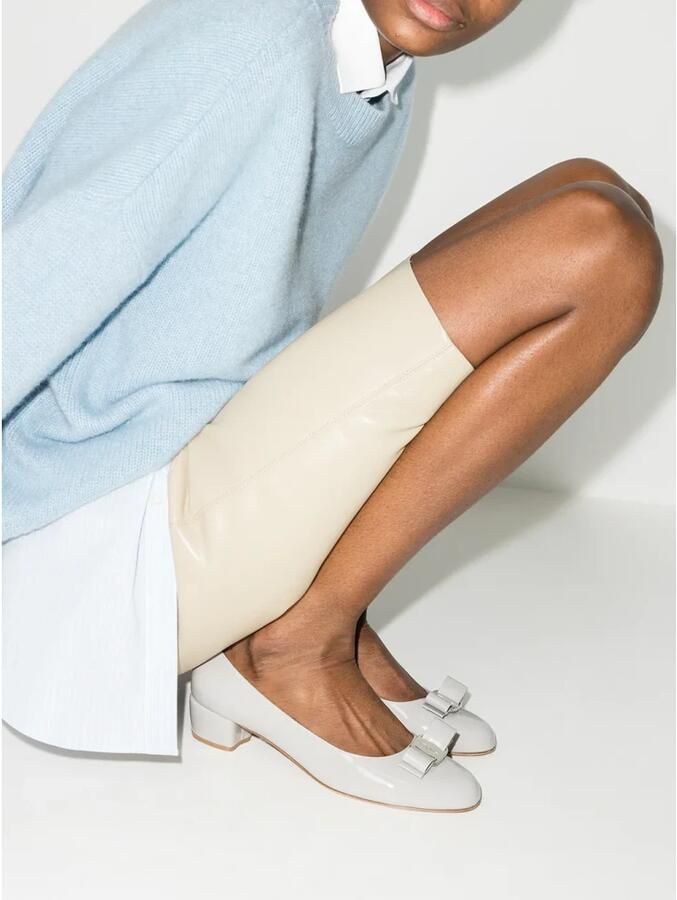 Ferragamo Vara 30mm Ballerina Pumps - Foto 2