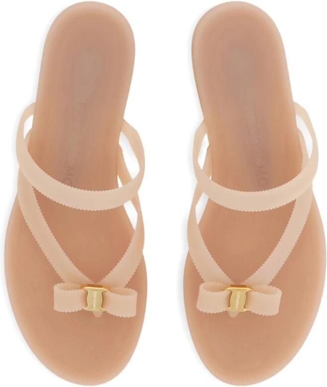 Ferragamo Vara Bow teenslipper - Foto 3