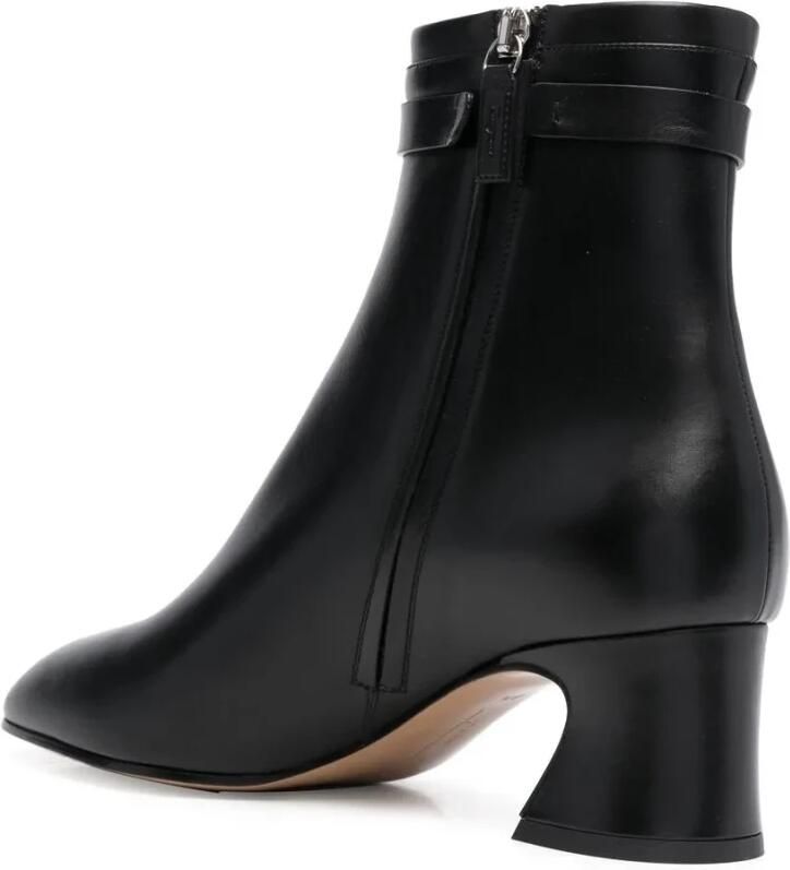 Ferragamo Vara Chain Leren Enkellaarsjes - Foto 2