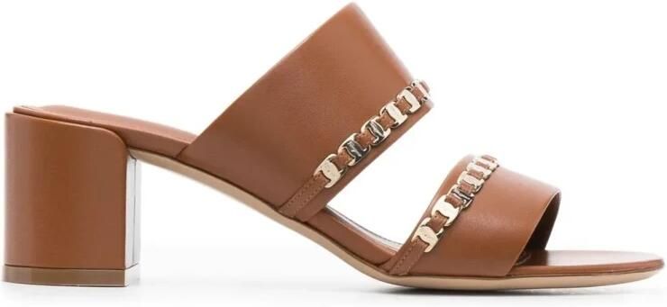 Ferragamo Vara Chain Sandals