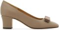Ferragamo Vara Strikte Pomp - Bruin