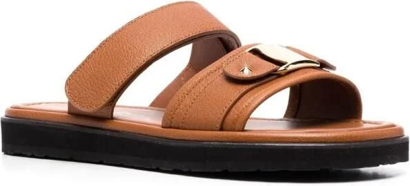 Ferragamo Vara Touch-Strap Sandalen
