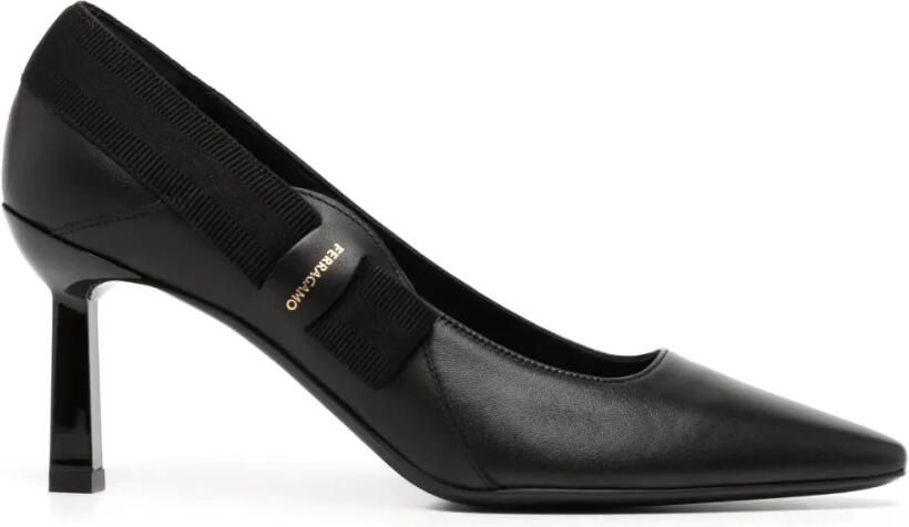 Ferragamo Vissia 70 Leather Pumps