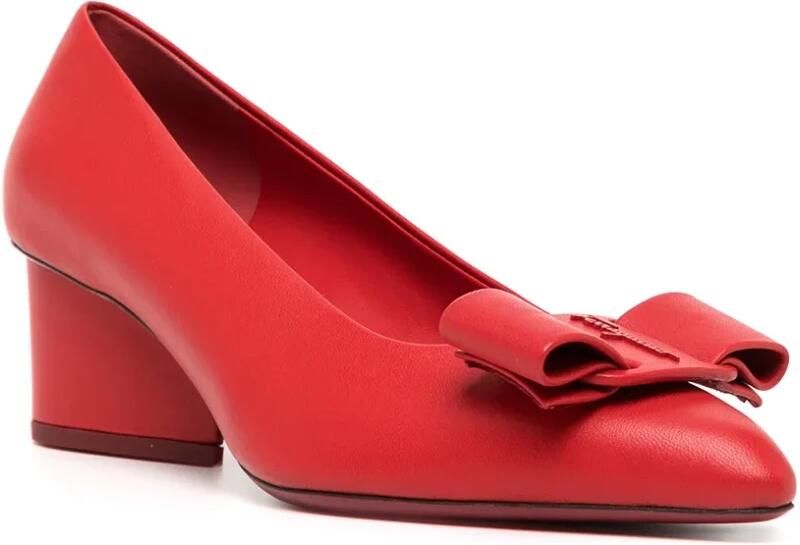 Ferragamo Viva 55 Bow Pumps